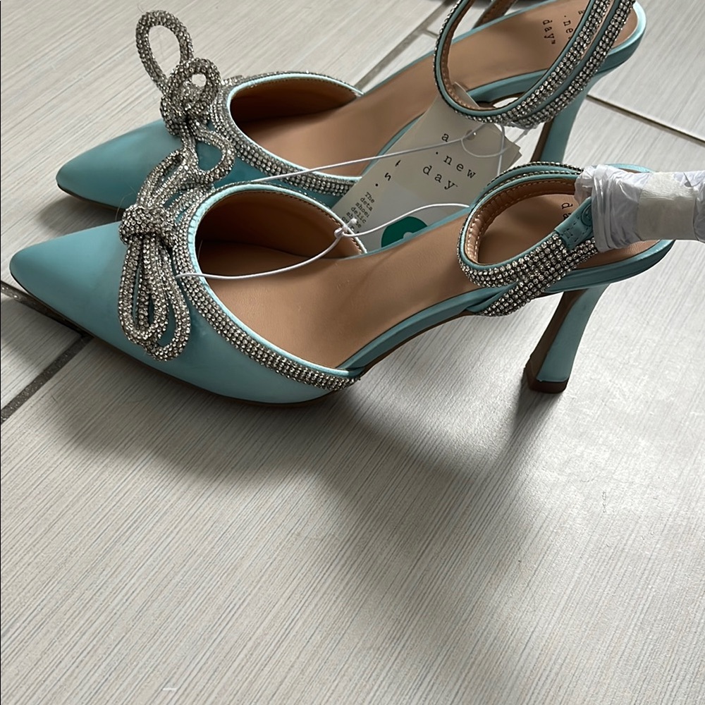 Women’s A New Day Tiffany Heels Carmin Blue